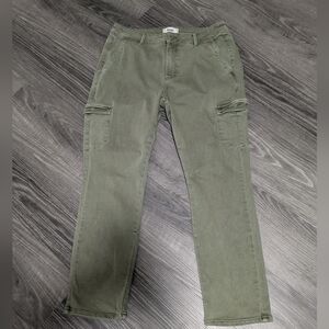 PAIGE Men's (Or Women's) Army Green Cargo Pants Cotton Comfy Stretchy